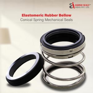 Elastomeric Rubber Bellow Conical Spring Mechanical Seal